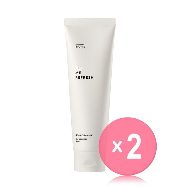SIORIS-Let Me Refresh Foam Cleanser 2pcs Bundle Set