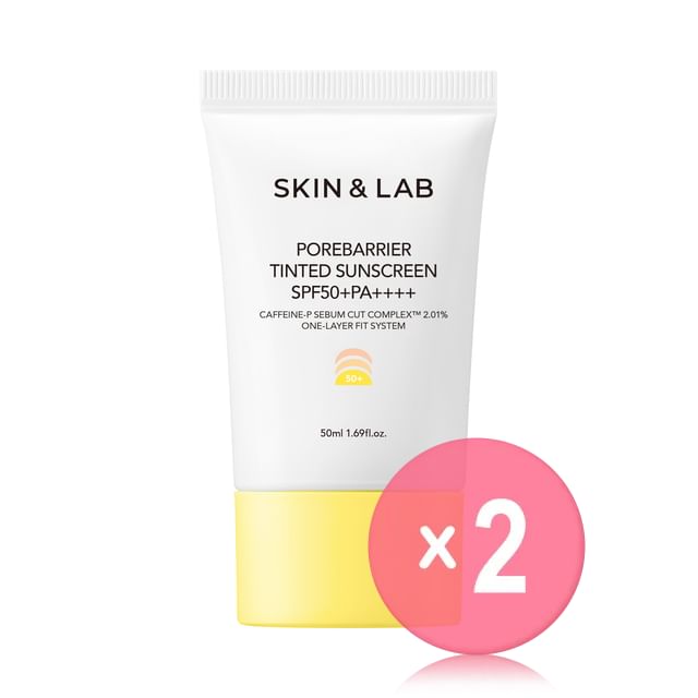 SKIN-LAB-Porebarrier Tinted Sunscreen 2pcs Bundle Set