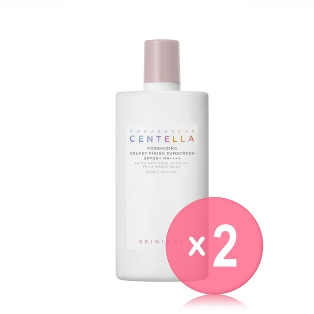 SKIN1004-Madagascar Centella Poremizing Velvet Finish Sunscreen 2pcs Bundle Set