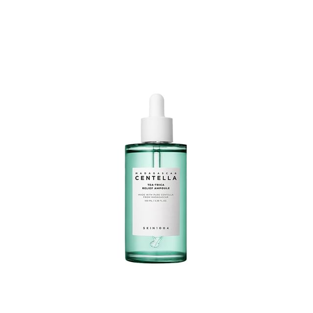 SKIN1004-Madagascar Centella Tea-Trica Relief Ampoule - Sérum apaisant à larbre à thé et à la centella asiatica-100ml