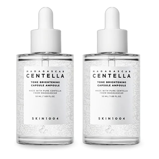 SKIN1004-Madagascar Centella Tone Brightening Capsule Ampoule Bundle Set - Duo ampoule capsule éclaircissante