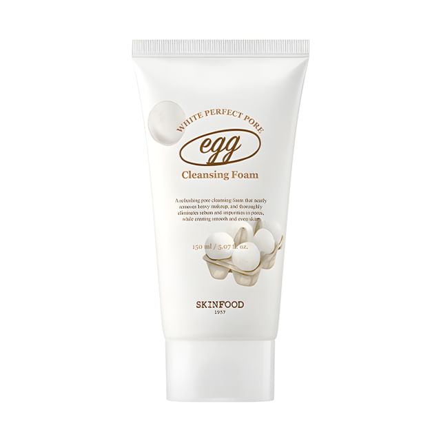 SKINFOOD-Perfect Poren-Reinigungsschaum mit Eiweiß 150ml