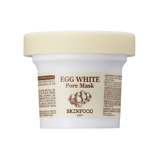 SKINFOOD-Egg White Pore Mask - Masque réducteur de pore