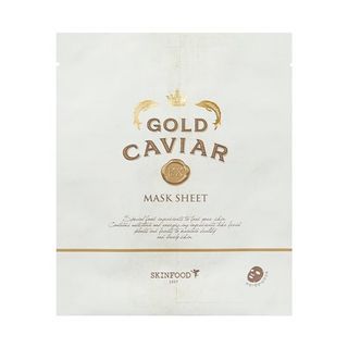 SKINFOOD-Masque en tissu à lor et au caviar EX-25g