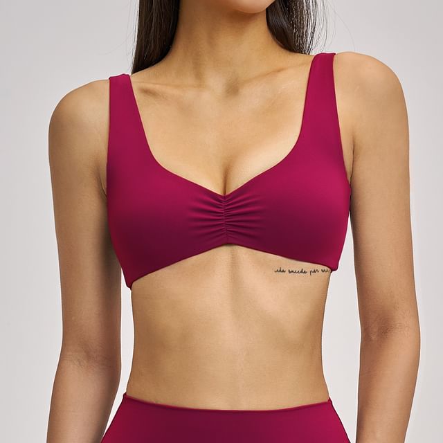 Skinniano-Plain Sport Bra