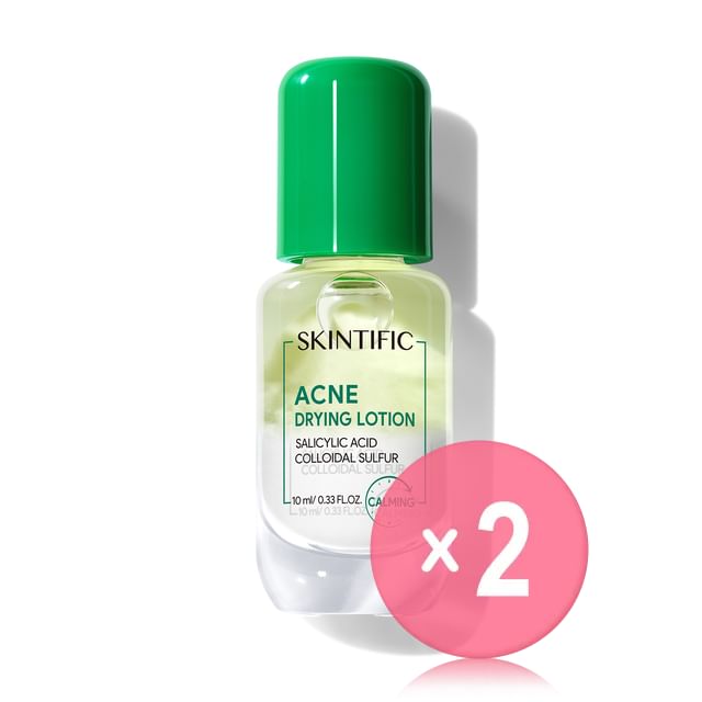 SKINTIFIC-Acne Drying Lotion - Lotion asséchante anti-boutons - lot de 2