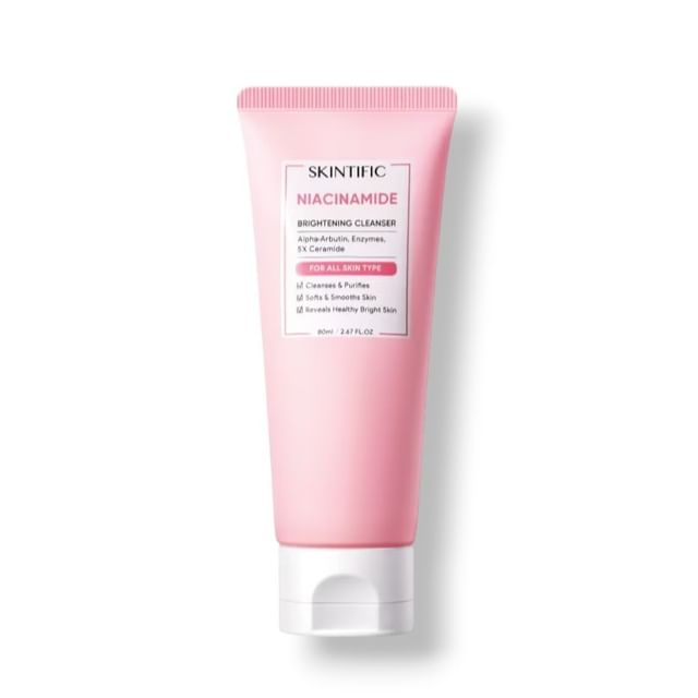 SKINTIFIC-Niacinamide Brightening Cleanser