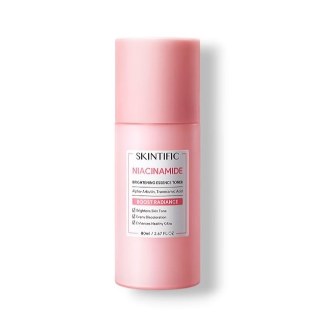 SKINTIFIC-Niacinamide Brightening Essence Toner - Tônico de Essência Iluminadora-80 Ml