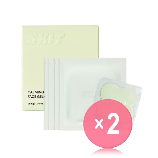 skit-Calming Repair Face Gel-Patch Set 2pcs Bundle Set