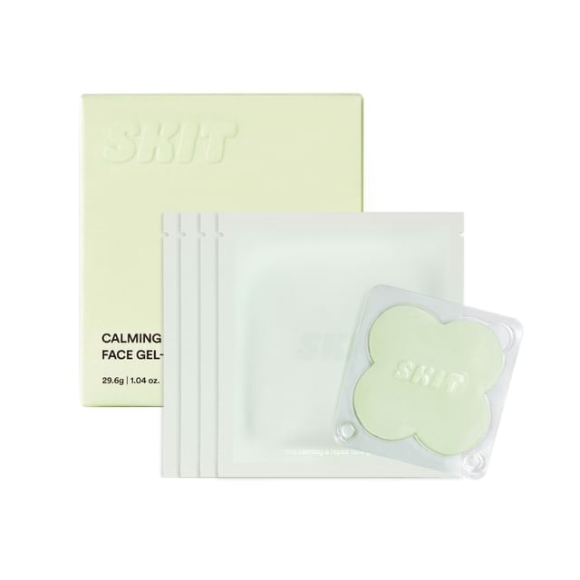 skit-Calming Repair Face Gel-Patch Set