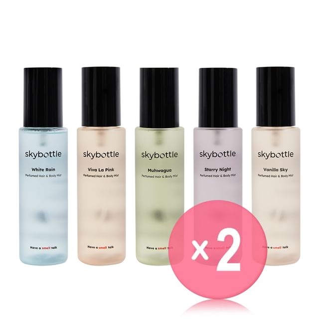 skybottle-Perfumed Hair Body Mist - 5 Types 2pcs Bundle Set