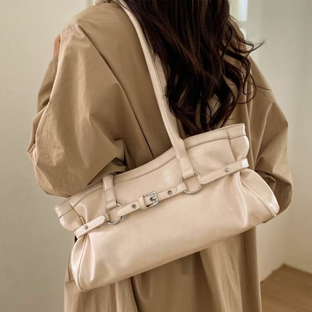 Skyglow-Belted Shoulder Bag