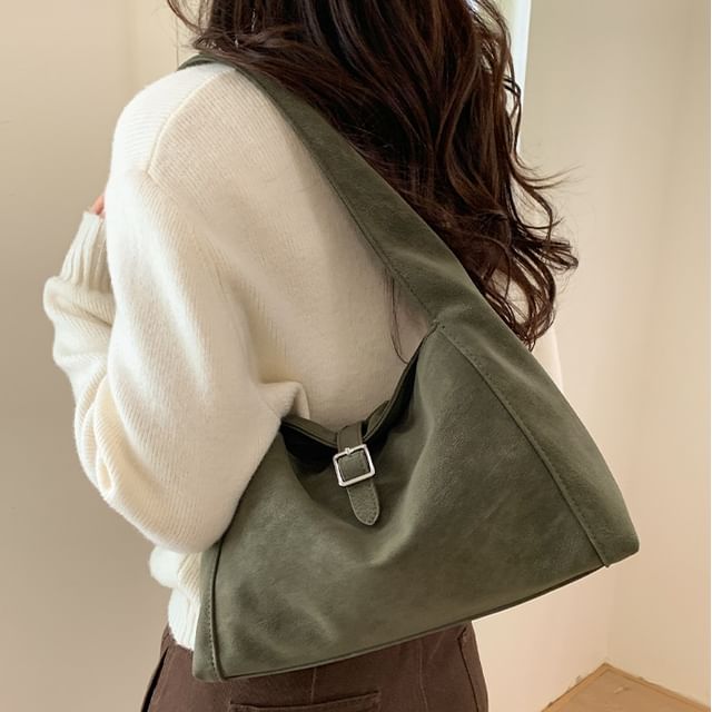 Skyglow-Buckled Tote Bag