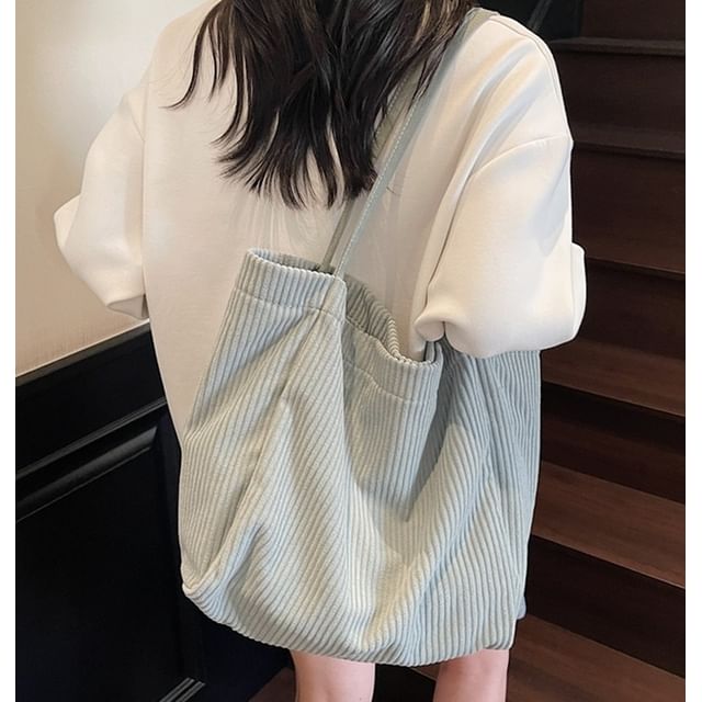 Skyglow-Corduroy Tote Bag