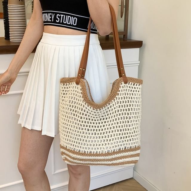 Skyglow-Crochet Tote Bag