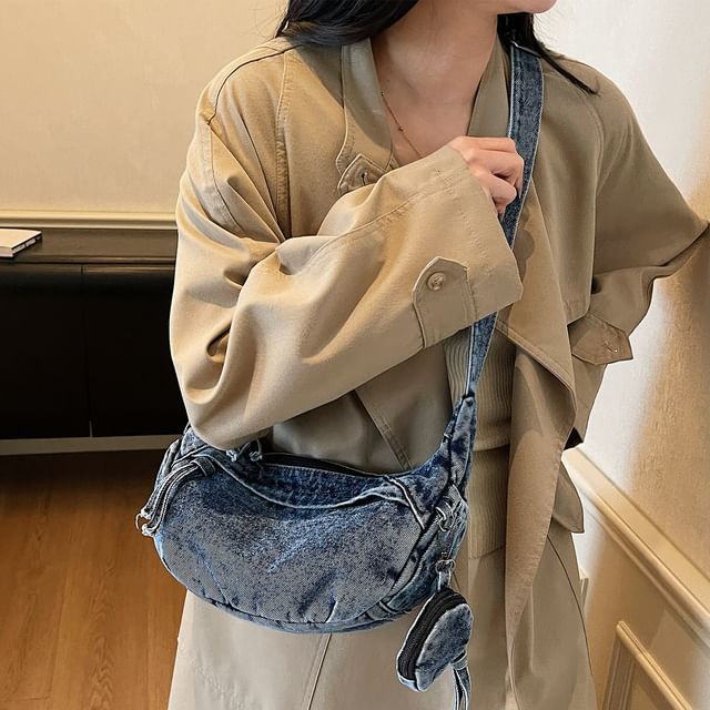 Skyglow-Denim Shoulder Bag