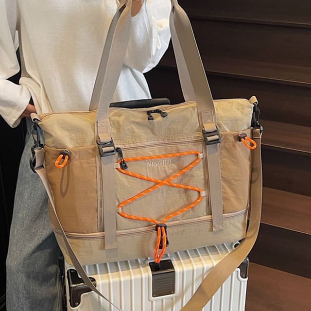 Skyglow-Drawstring Panel Carryall