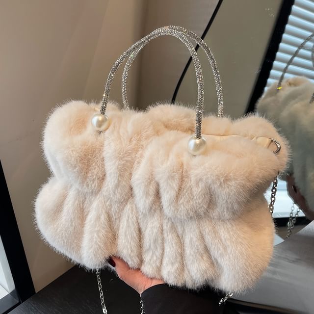 Skyglow-Furry Crossbody Bag