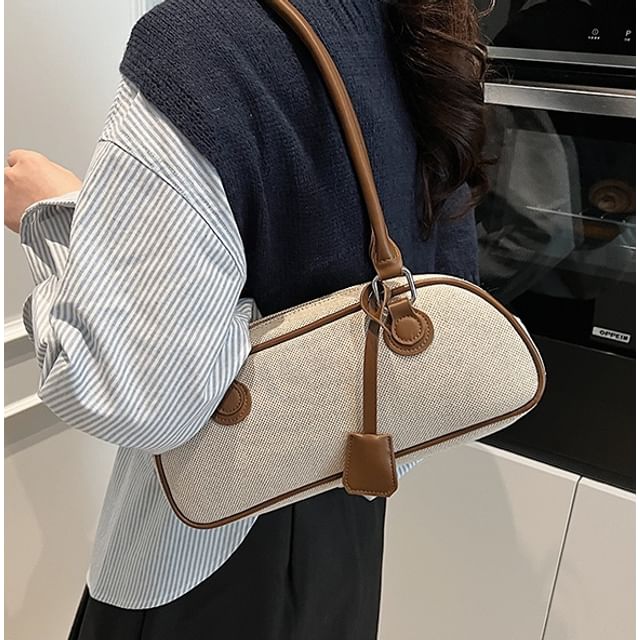 Skyglow-Panel Bowler Bag