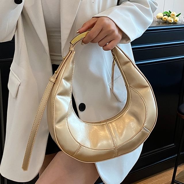 Skyglow-Panel Shoulder Bag