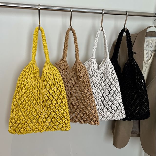 Skyglow-Plain Woven Tote Bag