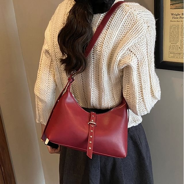 Skyglow-Studded Crossbody Bag