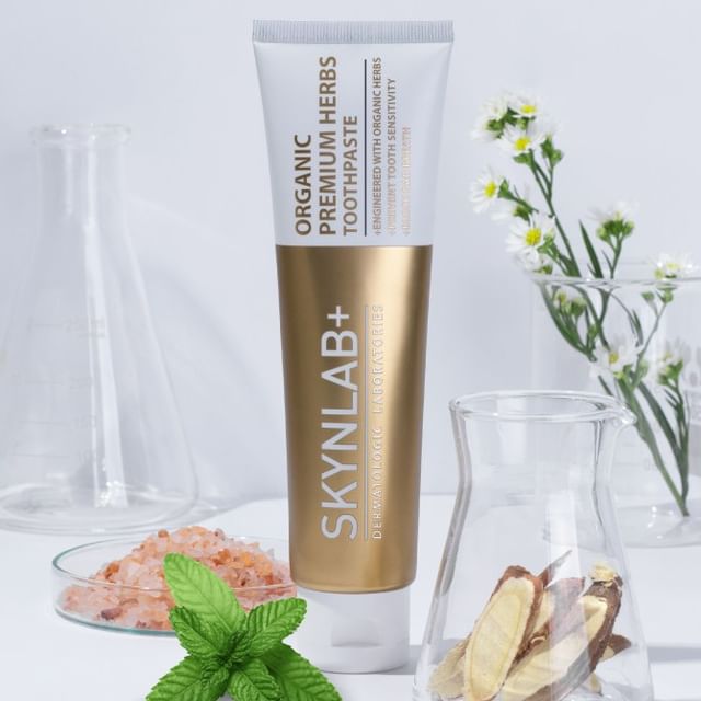 Skynlab-Organic Premium Herbs Toothpaste