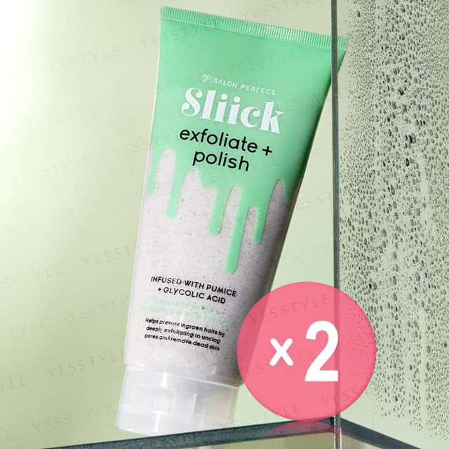 Sliick-Exfoliate Polish Pumice Scrub 2pcs Bundle Set