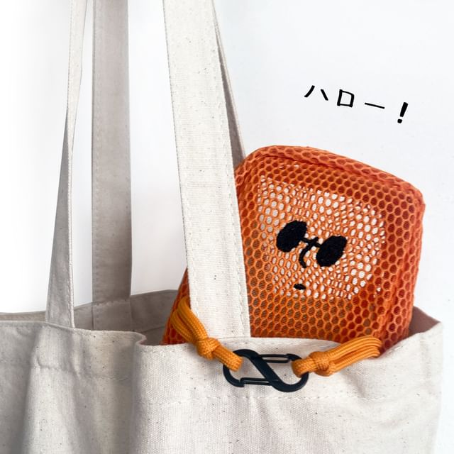 SMILER-Mesh Buddy Bag 網格收納袋 橙色-17945 Cm