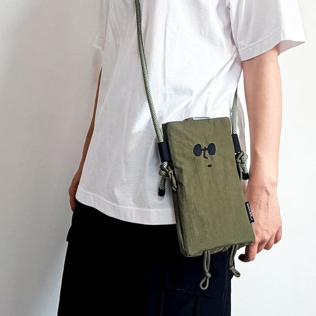 SMILER-Sling Buddy Crossbody Bag Green