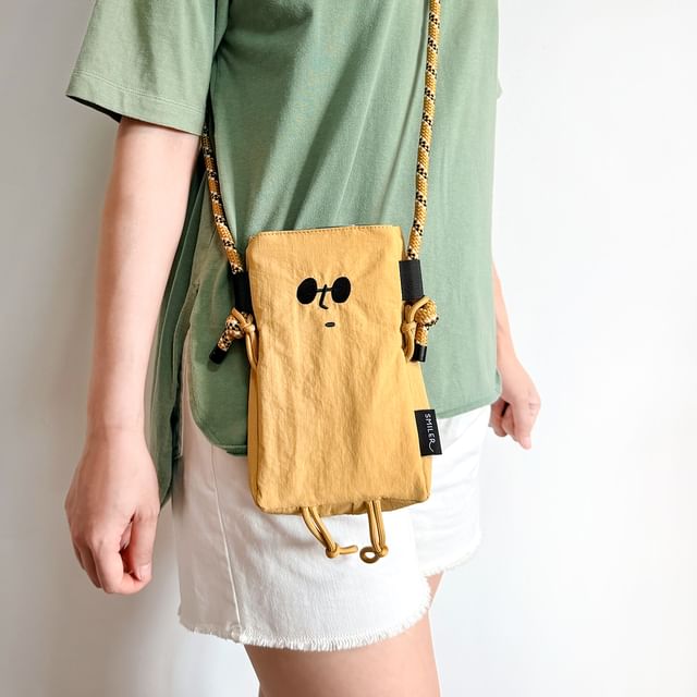 SMILER-Sling Buddy Crossbody Bag Yellow