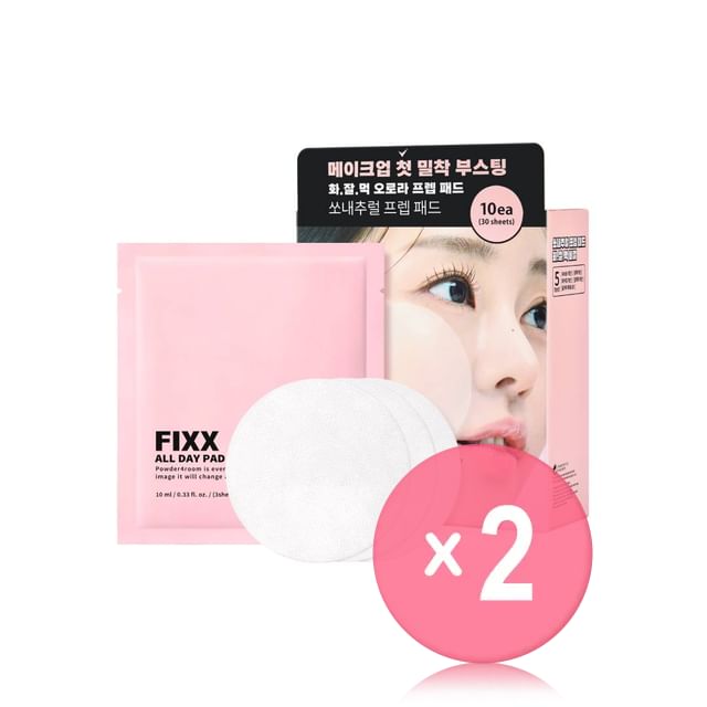 so natural-All Day Pad Prep Fixx 2pcs Bundle Set