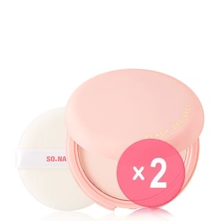 so natural-Peach Deo Pact 2pcs Bundle Set