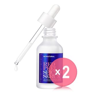 so natural-Red Peel Spicule Serum 2pcs Bundle Set