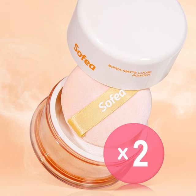 Sofea-Matte Loose Powder 2pcs Bundle Set