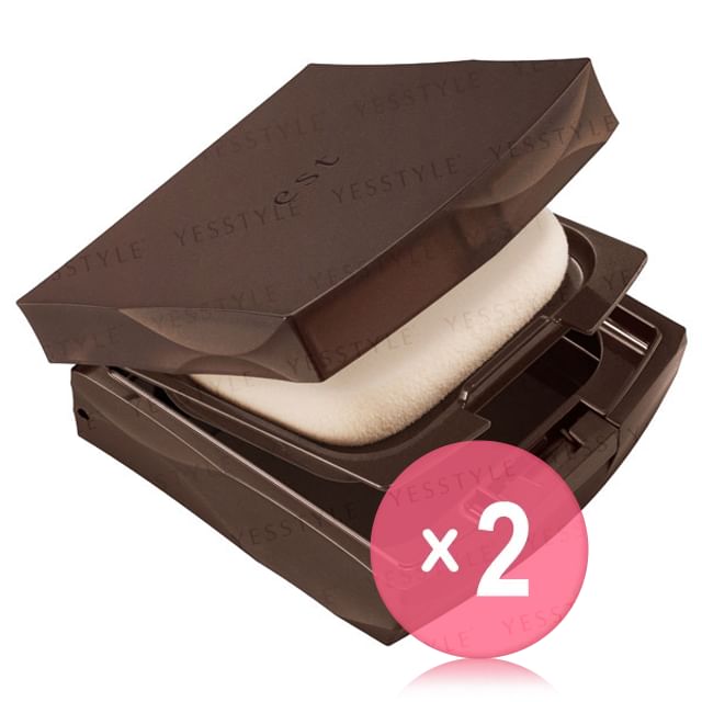 Sofina-est Illuminating Powder Foundation Compact Case 2pcs Bundle Set