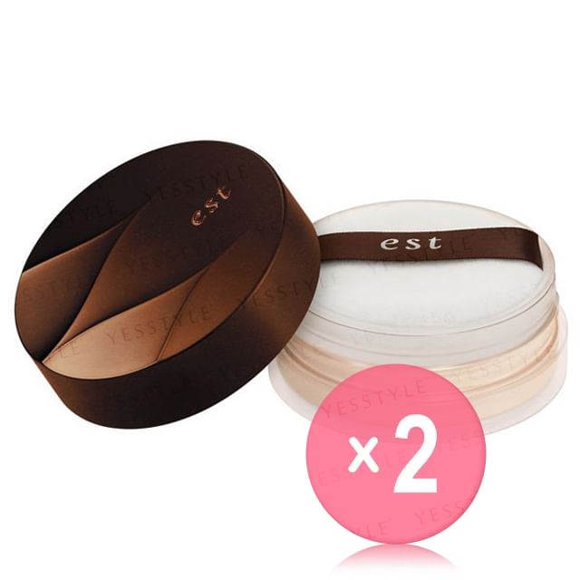 Sofina-est Long Lasting Loose Powder Pearl 2pcs Bundle Set