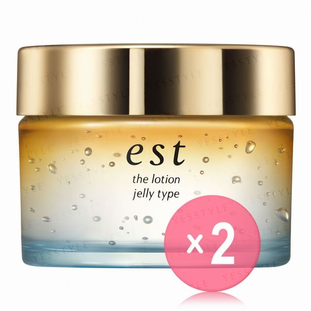 Sofina-est The Jelly Lotion Type 2pcs Bundle Set