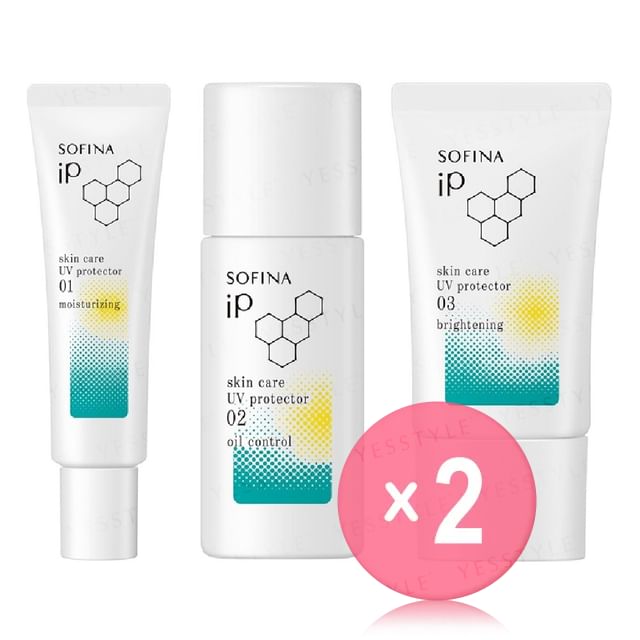 Sofina-iP Skin Care UV Protector SPF 50 PA 2pcs Bundle Set
