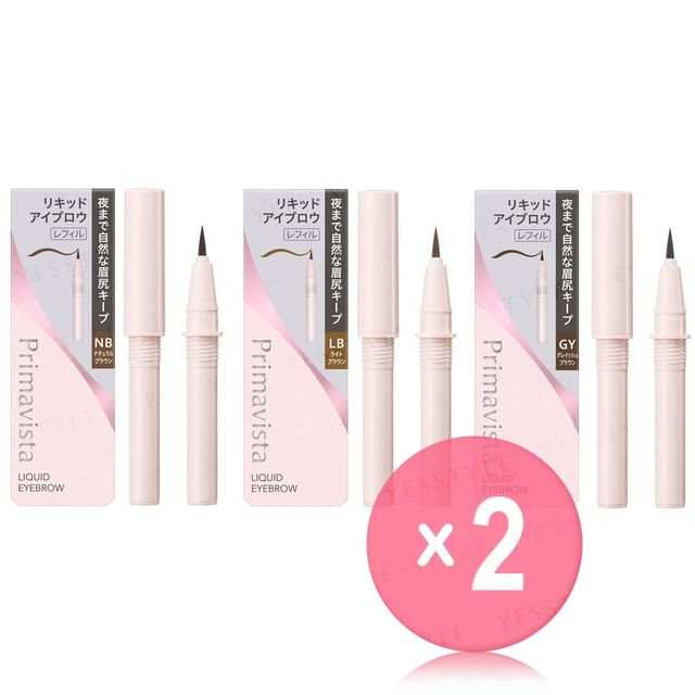 Sofina-Primavista Style Lock Eyebrow Liquid 2pcs Bundle Set