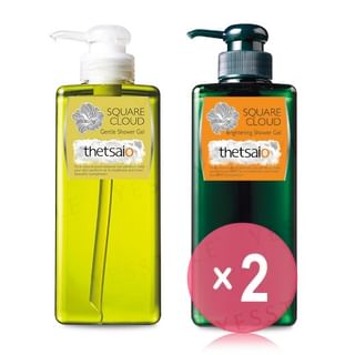 SOFNON-Thetsaio Square Cloud Shower Gel 2pcs Bundle Set