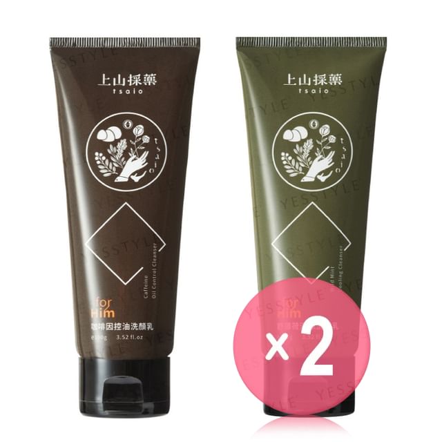 SOFNON-Tsaio Cleanser For Men 2pcs Bundle Set