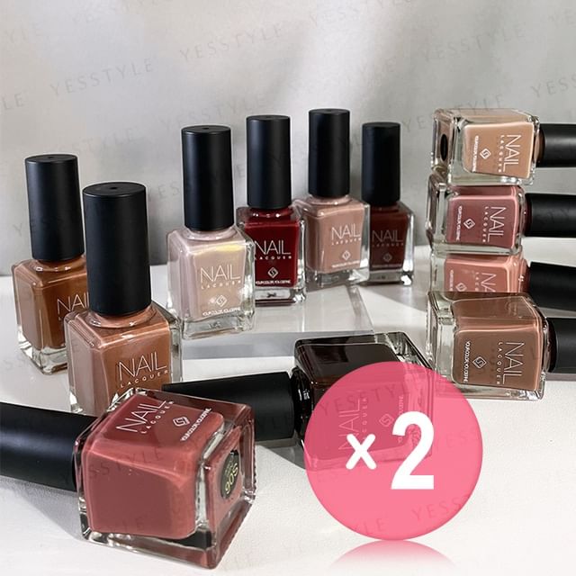 Solone-Exclusive Nail Lacquer Desert Series 2pcs Bundle Set
