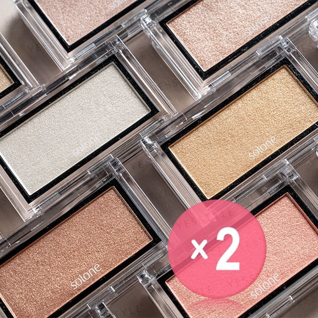 Solone-Glowing Goddess Highlighter 2pcs Bundle Set