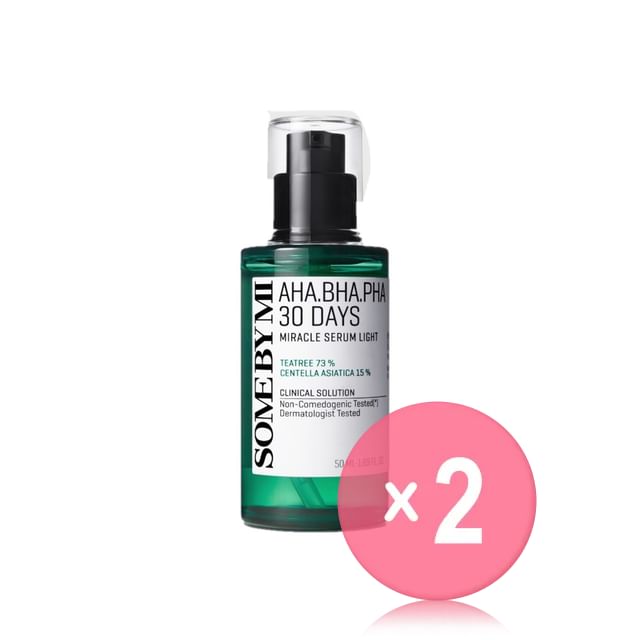 SOME BY MI-AHA BHA PHA 30 Days Miracle Serum Light 2pcs Bundle Set