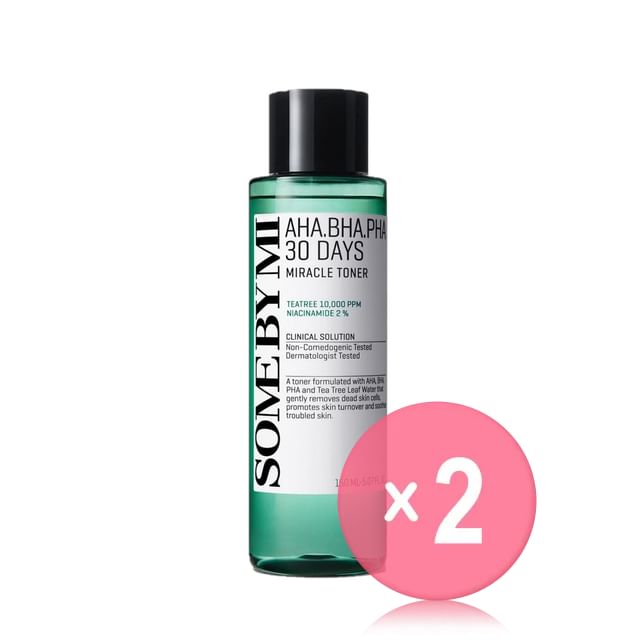 SOME BY MI-AHA BHA PHA 30 Days Miracle Toner 150ml 2pcs Bundle Set