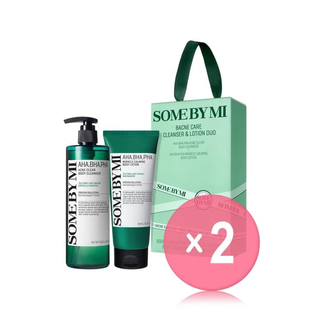 SOME BY MI-Bacne Care Cleanser Lotion Duo Set 2pcs Bundle Set