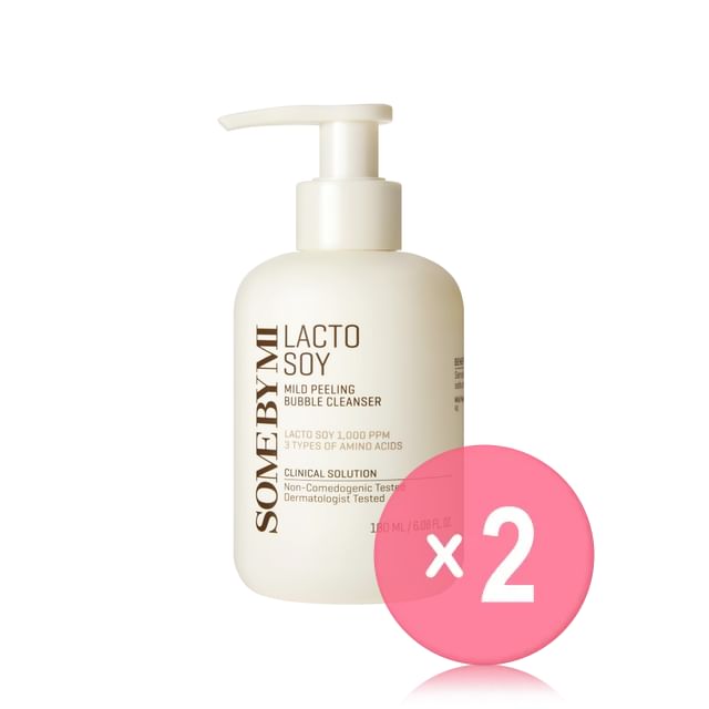 SOME BY MI-Lacto Soy Mild Peeling Bubble Cleanser 2pcs Bundle Set