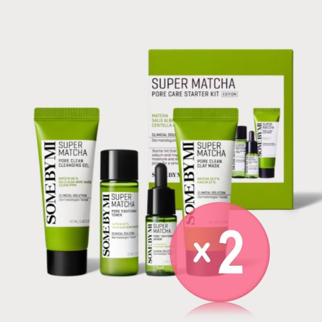 SOME BY MI-Super Matcha Pore Care Starter Kit 2pcs Bundle Set