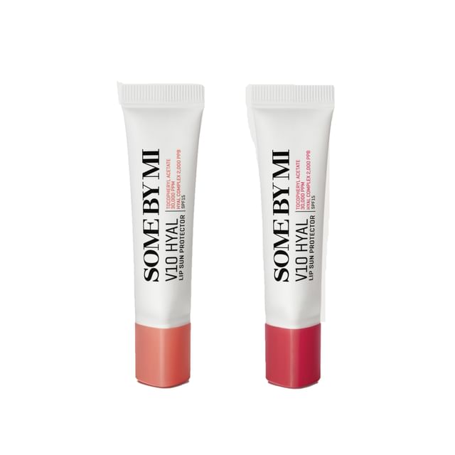 SOME BY MI-V10 Hyal Lip Sun Protector - Baume à lèvres teinté protecteur solaire - 2 teintes